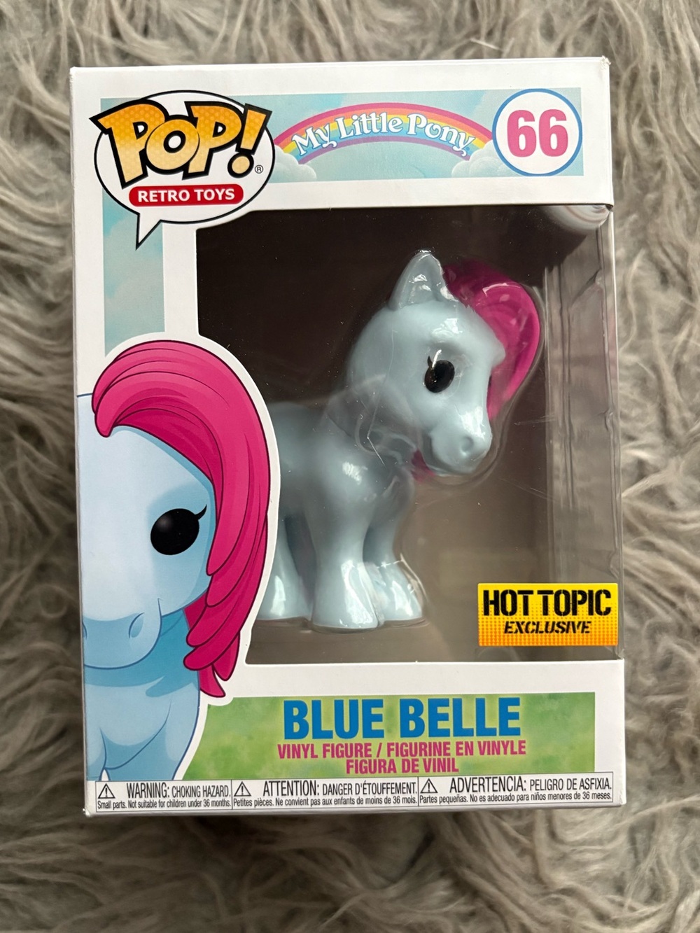 Funko Pop Retro Toys My Little Pony Blue Belle 66 NIB
